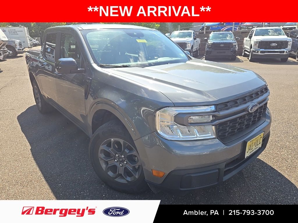 Gray Metallic 2024 Ford Maverick Pickup Truck All-Wheel Drive 8-Speed Automatic