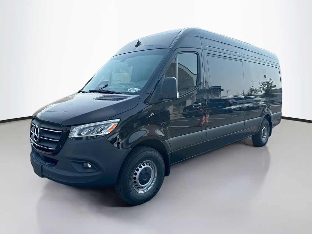 Jet Black 2026 Mercedes-Benz Sprinter Van Rear-Wheel Drive 9-Speed Automatic