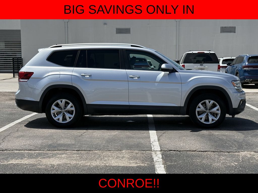 2018 Volkswagen Atlas 3.6L V6 SE Silver at Community Toyota