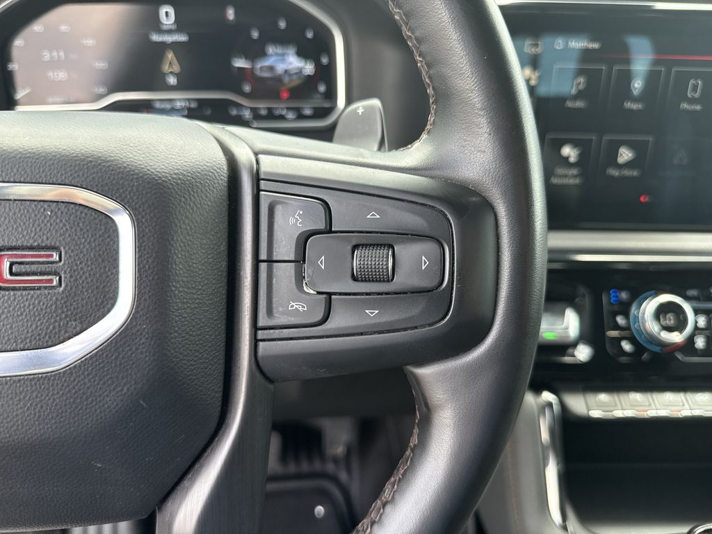 2023 GMC Sierra 1500 AT4 White at Bayway Chrysler Dodge Jeep Ram