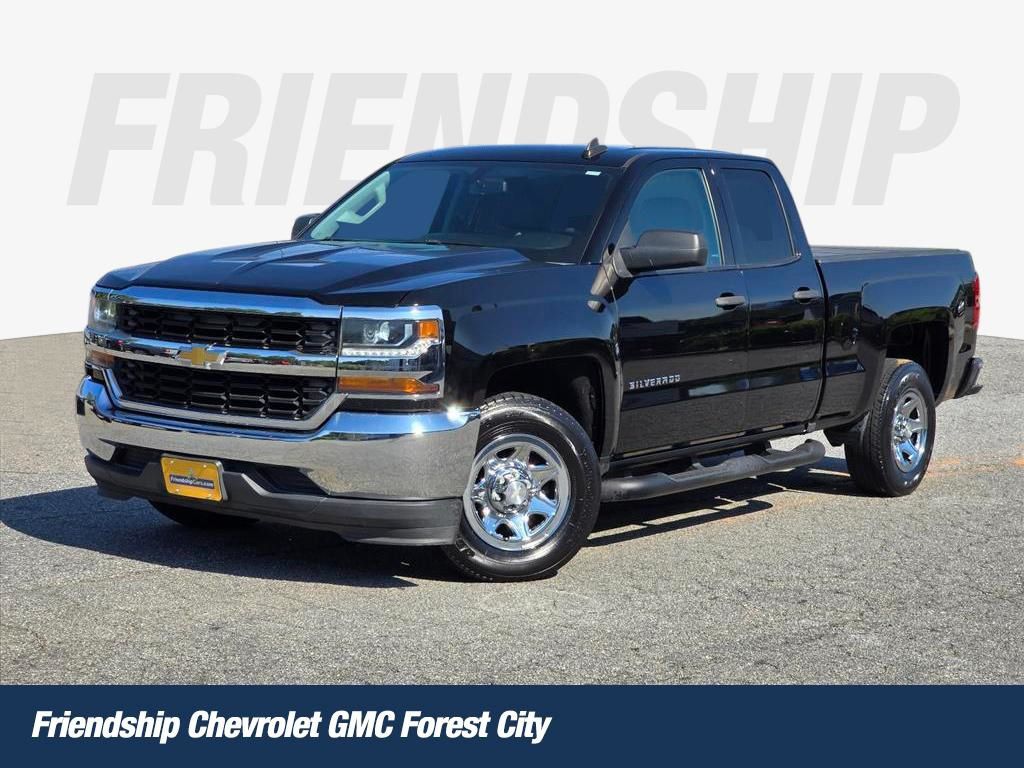 Black 2016 Chevrolet Silverado 1500 Pickup Truck 4X2 6-Speed Automatic Overdrive