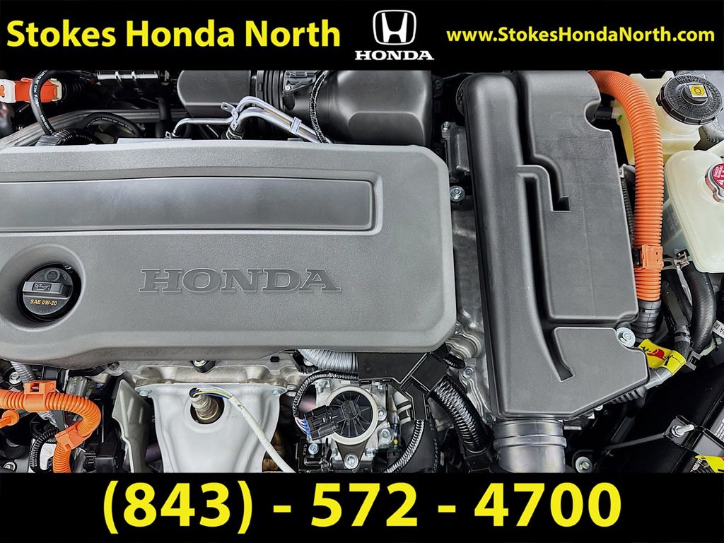 2026 Honda Accord Hybrid Sport-L Silver at Stokes Honda North