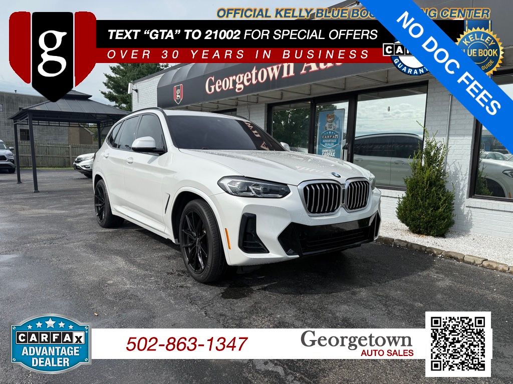 2022 BMW X3 sDrive30i