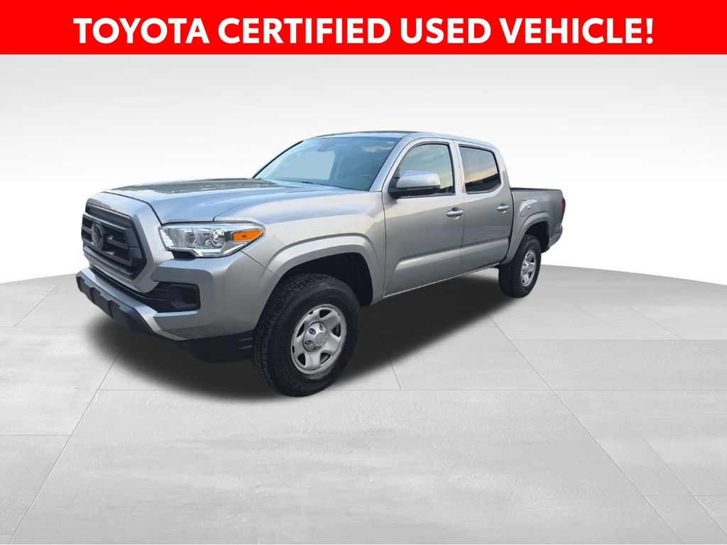 Celestial Silver Metallic 2023 Toyota Tacoma Pickup Truck Four-Wheel Drive 6-Speed Automatic