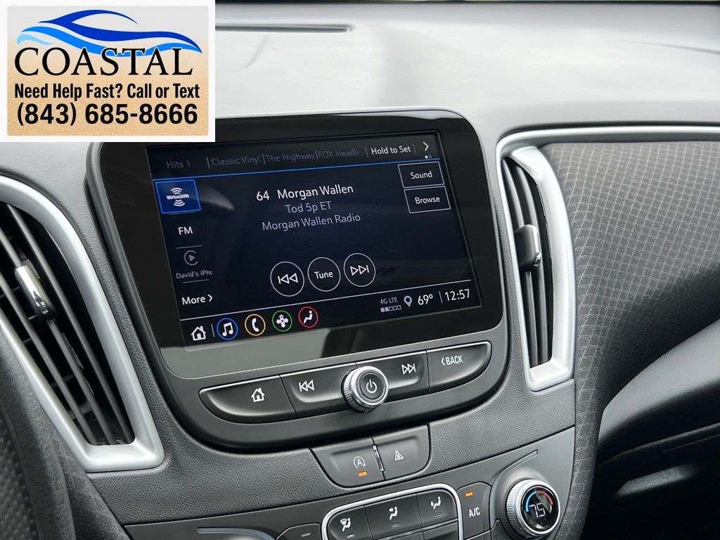 2024 Chevrolet Malibu LT White at Matthews Motors of Wilmington