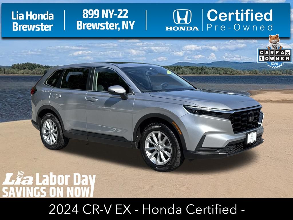 Gray 2024 Honda CR-V SUV / Crossover All-Wheel Drive Continuously Variable Transmission