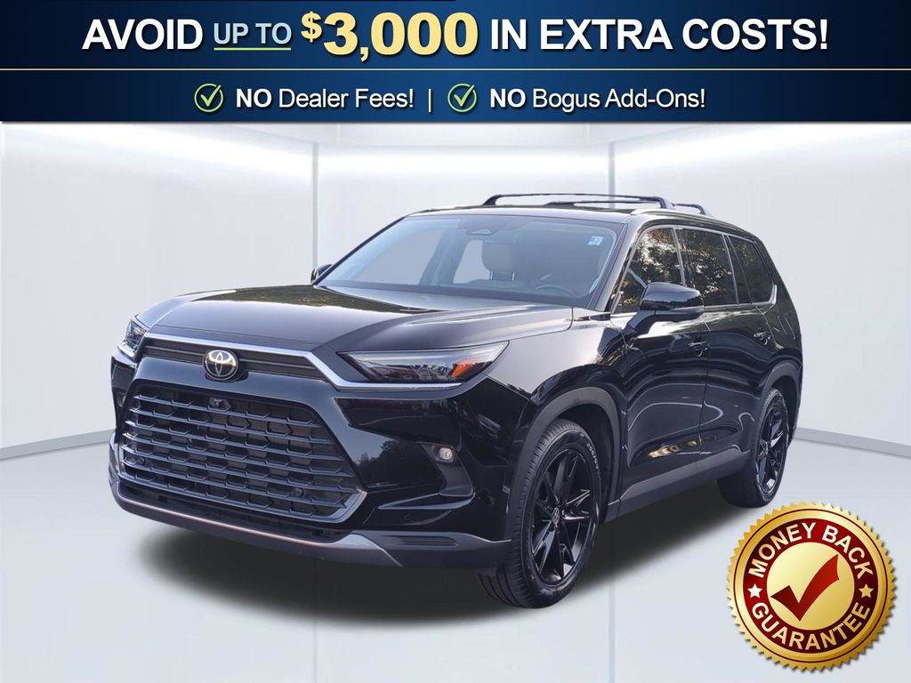 Midnight Black Metallic 2024 Toyota Grand Highlander SUV / Crossover Front-Wheel Drive 8-Speed Automatic