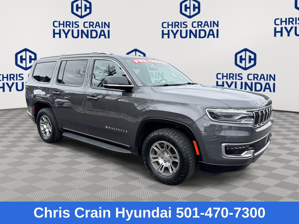 Baltic Gray Metallic Clearcoat 2023 Jeep Wagoneer 4WD SUV / Crossover Four-Wheel Drive 8-Speed Automatic