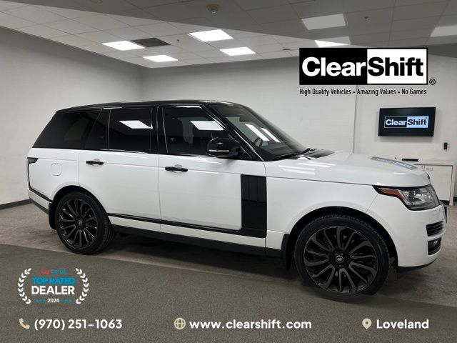 Yulong White 2015 Land Rover Range Rover V8 Supercharged 4WD SUV / Crossover Four-Wheel Drive 8-Speed Automatic