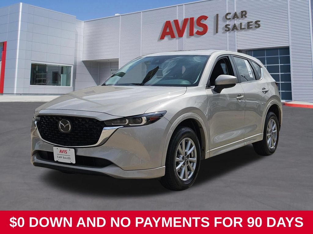 Gray (Platinum Quartz Metallic) 2025 Mazda CX-5 SUV / Crossover All-Wheel Drive 6-Speed Automatic