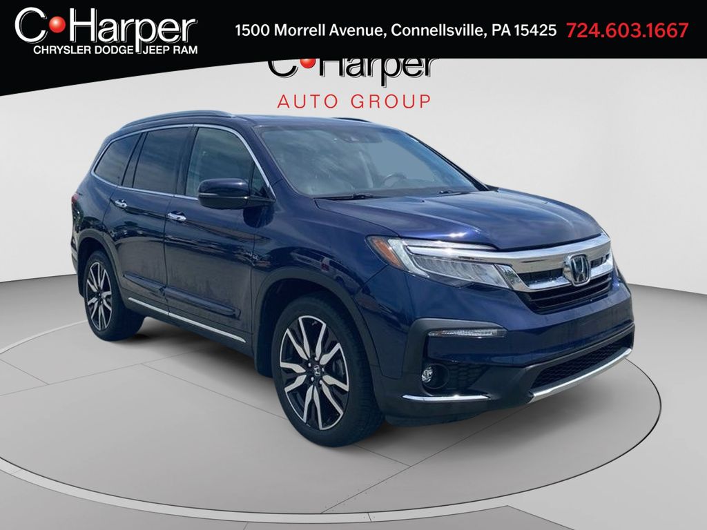 Black (Obsidian Blue Pearl) 2022 Honda Pilot SUV / Crossover All-Wheel Drive 9-Speed Automatic