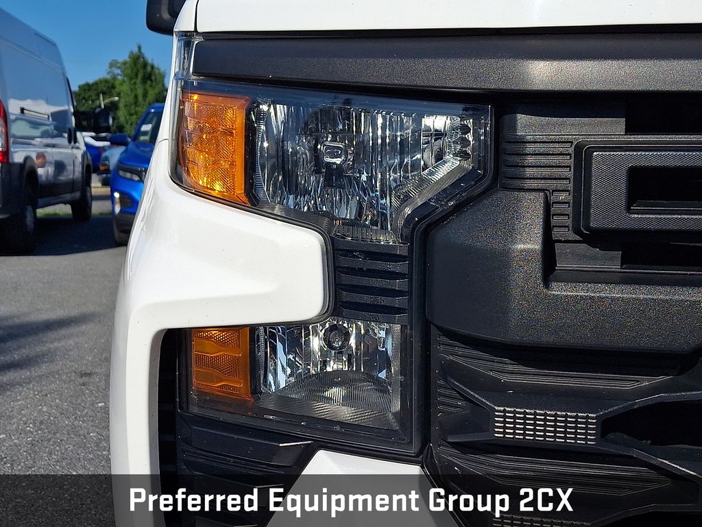 2022 Chevrolet Silverado 1500 Custom Trail Boss White at Carlisle Cadillac Buick GMC