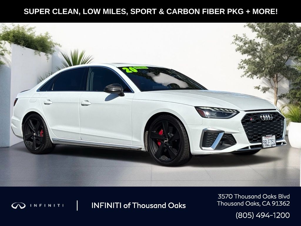 2020 Audi S4 3.0T quattro Premium Plus Sedan AWD