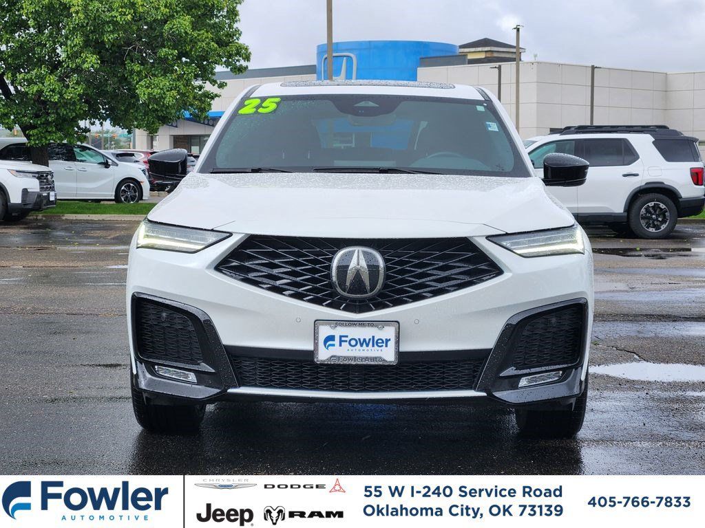 Platinum White Pearl 2025 Acura MDX SUV / Crossover All-Wheel Drive Automatic