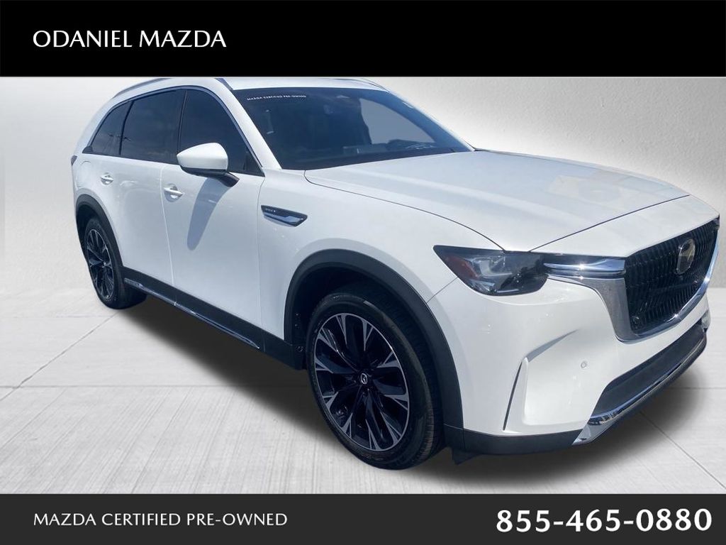 Rhodium White Premium 2024 Mazda CX-90 SUV / Crossover All-Wheel Drive 8-Speed Automatic