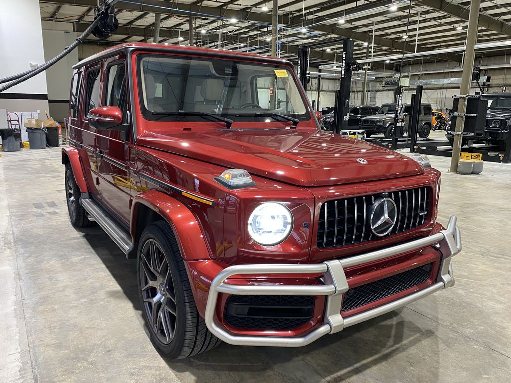 Red 2024 Mercedes-Benz G-Class SUV / Crossover All-Wheel Drive 9-Speed Automatic