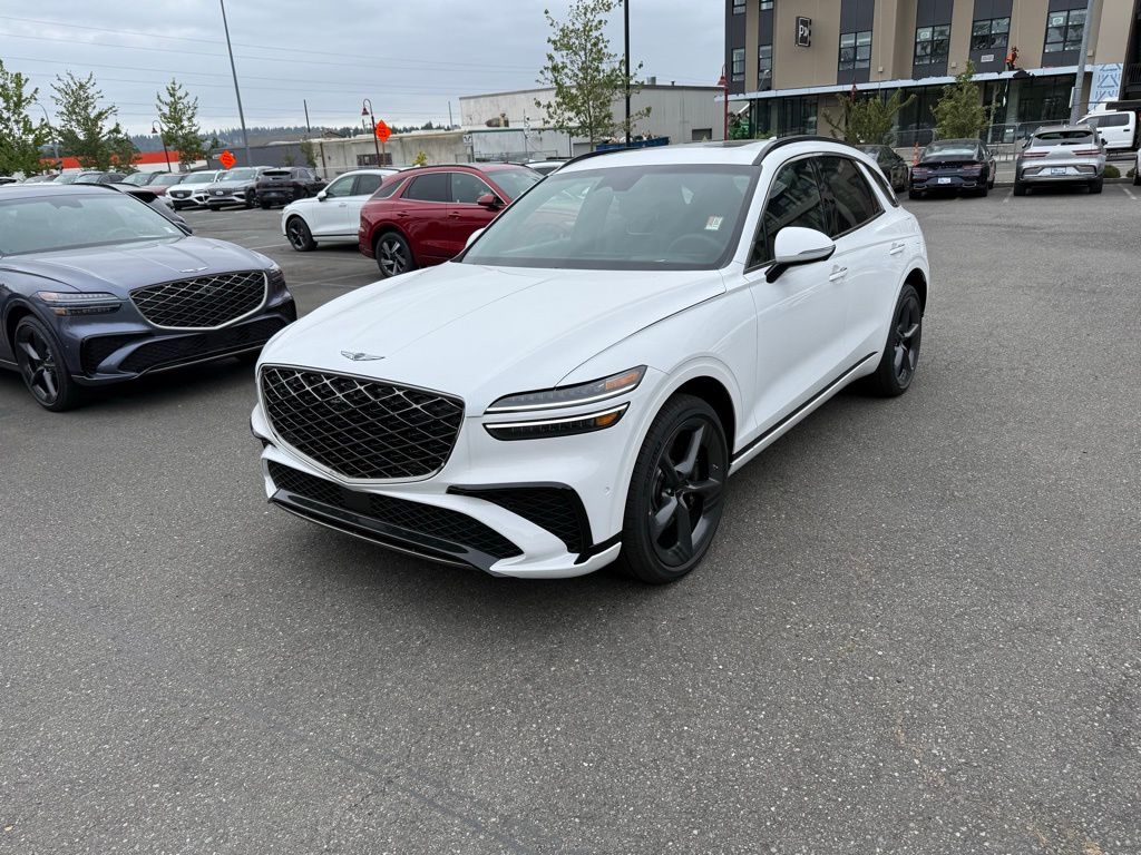 Uyuni White 2026 Genesis GV70 3.5T Sport Prestige AWD SUV / Crossover All-Wheel Drive 8-Speed Automatic
