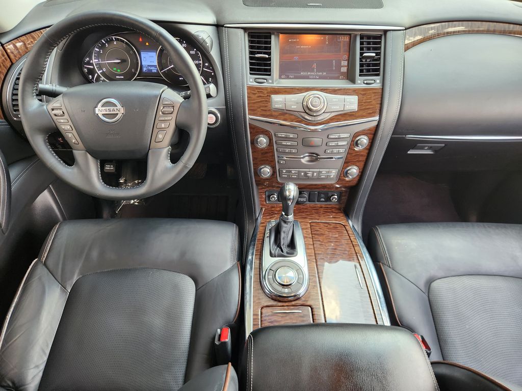 2017 Nissan Armada Platinum White at Wharton Ford