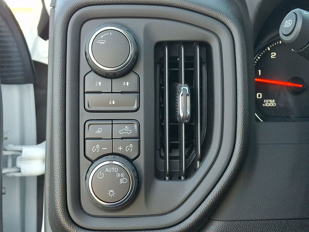 2025 Chevrolet Silverado 3500HD Work Truck White at Klick Lewis Buick Chevrolet