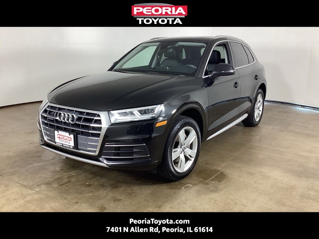 Black Metallic 2018 Audi Q5 SUV / Crossover All-Wheel Drive 7-Speed Automatic