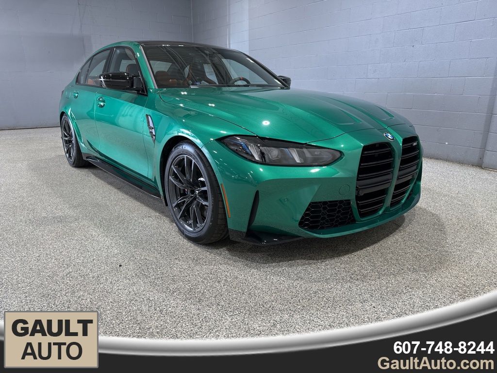 Isle of Man Green Metallic 2026 BMW M3 RWD Sedan Rear-Wheel Drive 6-Speed Manual