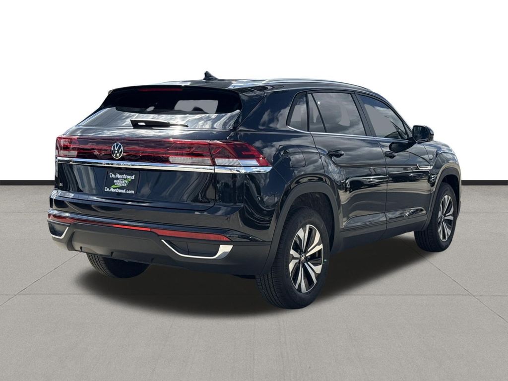 2026 Volkswagen Atlas Cross Sport 2.0T SE Black at DeMontrond Auto Country