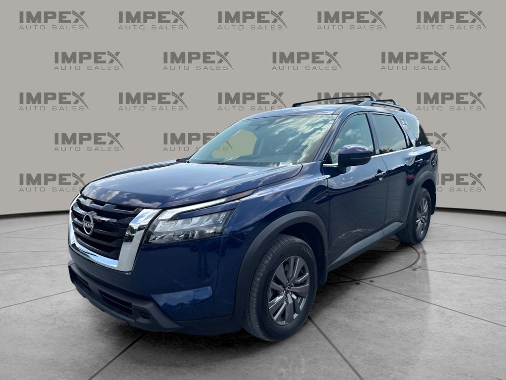 Deep Ocean Blue Pearl 2025 Nissan Pathfinder SUV / Crossover Front-Wheel Drive 9-Speed Automatic