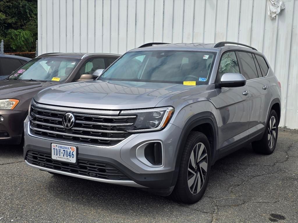 Black 2025 Volkswagen Atlas SUV / Crossover All-Wheel Drive 8-Speed Automatic
