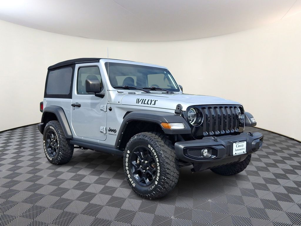 used 2022 Jeep Wrangler car, priced at $30,314