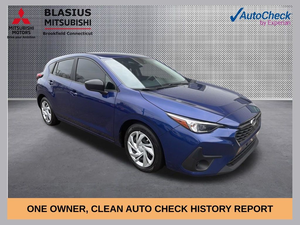 Sapphire Blue Pearl 2024 Subaru Impreza AWD Wagon All-Wheel Drive Continuously Variable Transmission