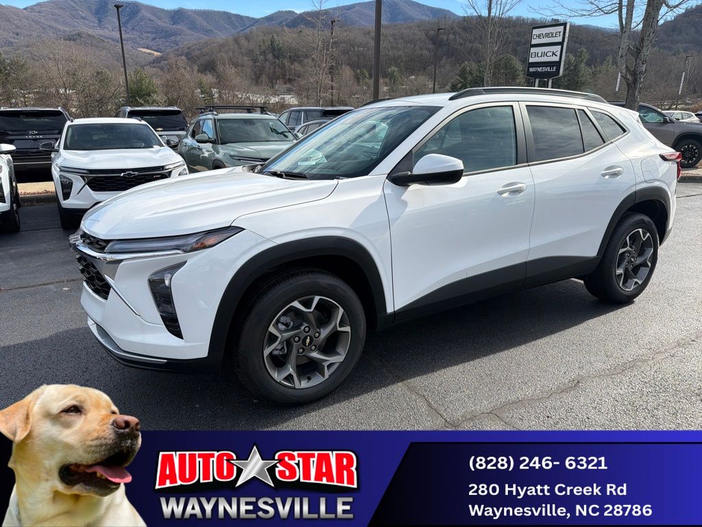 new 2025 Chevrolet Trax car, priced at $24,465