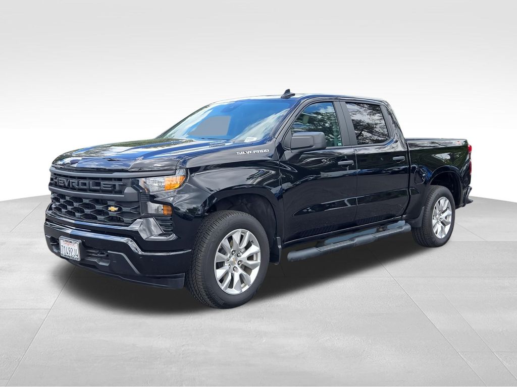 Black 2026 Chevrolet Silverado 1500 Pickup Truck Four-Wheel Drive 8-Speed Automatic