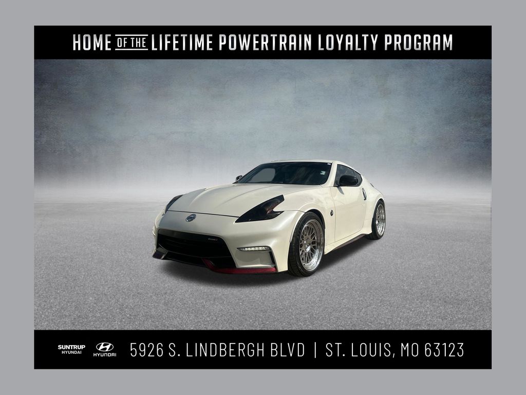 Pearl White 2019 Nissan 370Z Coupe Rear-Wheel Drive 6-Speed Manual
