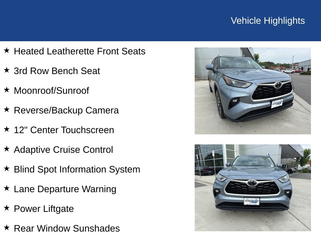 2023 Toyota Highlander XLE
