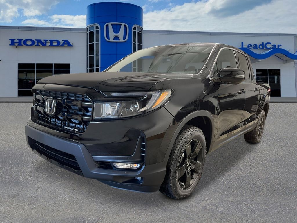 Crystal Black Pearl 2026 Honda Ridgeline Pickup Truck All-Wheel Drive 9-Speed Automatic
