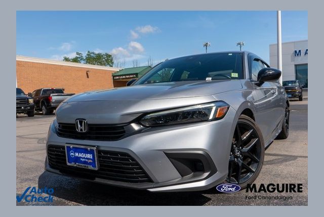 Morning Mist Metallic 2024 Honda Civic Sedan Front-Wheel Drive Continuously Variable Transmission