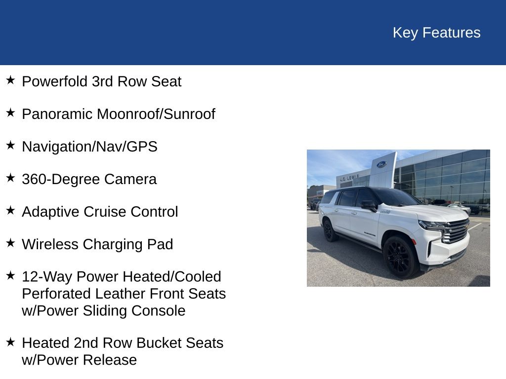 2021 Chevrolet Suburban 4WD High Country