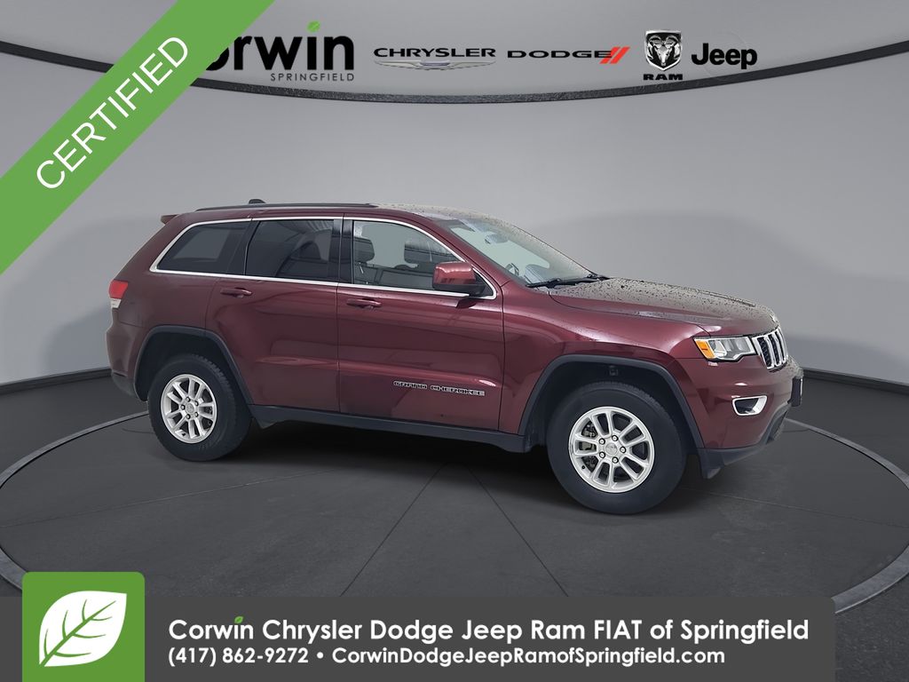 Velvet Red Pearlcoat 2018 Jeep Grand Cherokee SUV / Crossover Four-Wheel Drive 8-Speed Automatic
