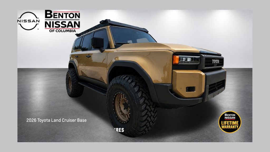 Trail Dust/Gray Scape Roof 2026 Toyota Land Cruiser SUV / Crossover Four-Wheel Drive 8-Speed Automatic