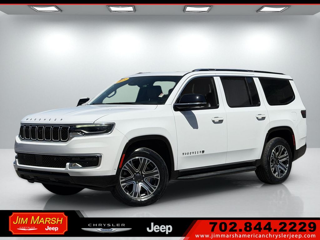Bright White Clearcoat 2023 Jeep Wagoneer SUV / Crossover 4X2 8-Speed Automatic