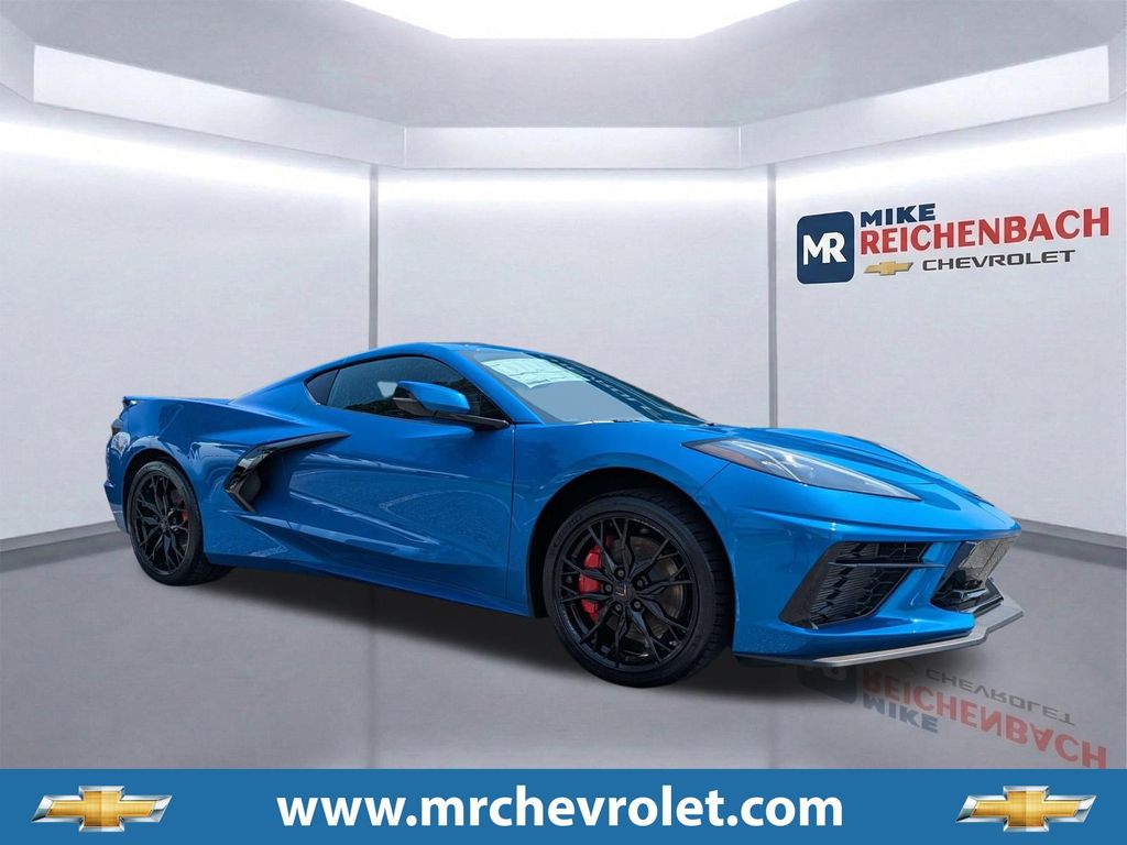 Riptide Blue Metallic 2026 Chevrolet Corvette Coupe Rear-Wheel Drive 8-Speed Dual Clutch