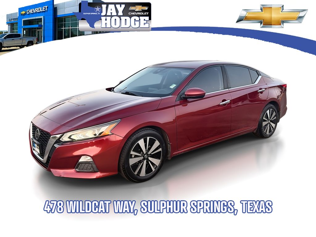 Red (Scarlet Ember Tintcoat) 2021 Nissan Altima Sedan Front-Wheel Drive Continuously Variable Transmission