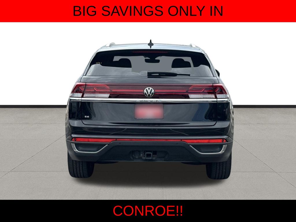 2024 Volkswagen Atlas Cross Sport 2.0T SE w/Technology Black at DeMontrond Gulf Freeway