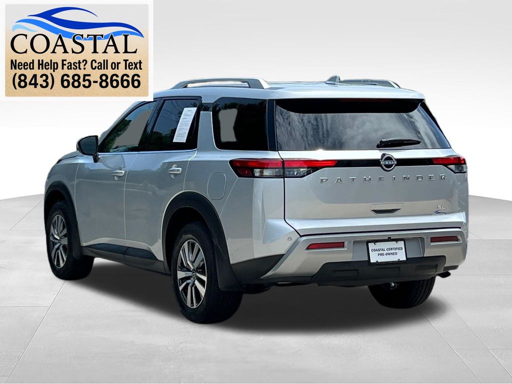 2025 Nissan Pathfinder SL Silver at Lugoff Nissan