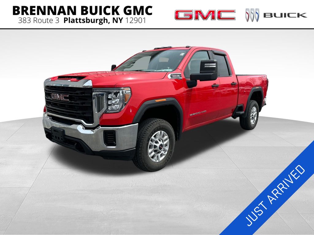 Cardinal Red 2020 GMC Sierra 2500HD Base Double Cab 4WD Pickup Truck Four-Wheel Drive 6-Speed Automatic