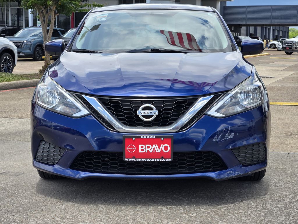2017 Nissan Sentra S Blue at Durrett Motor Company