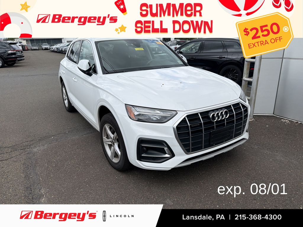 White 2024 Audi Q5 SUV / Crossover All-Wheel Drive 7-Speed Automatic