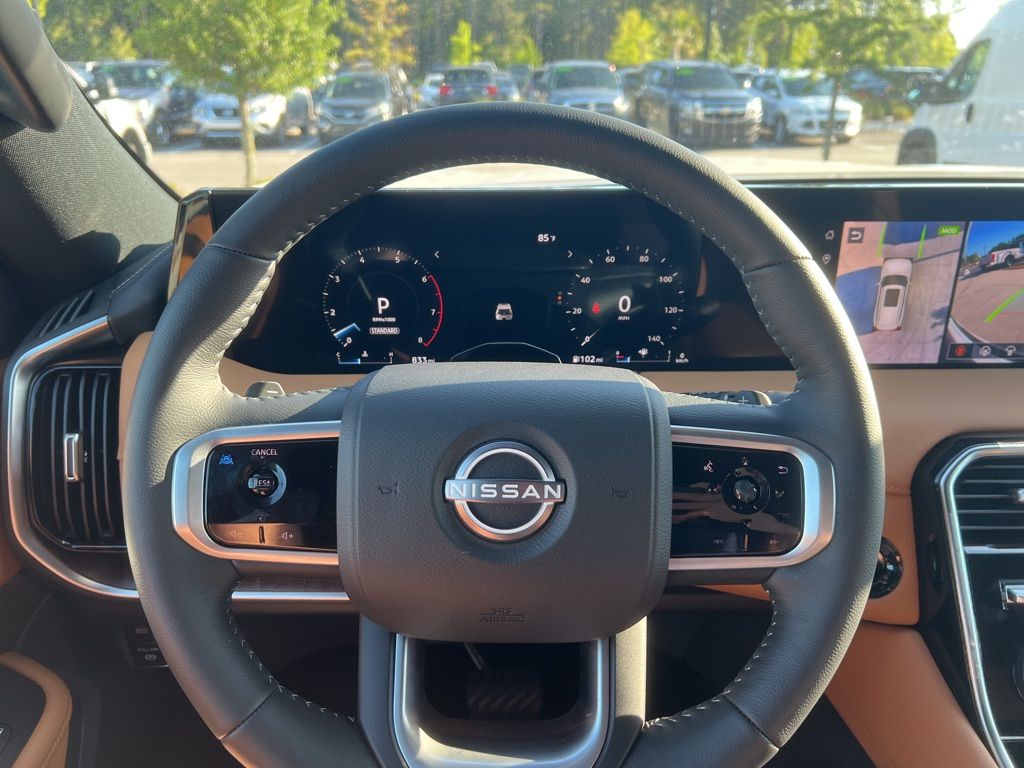 2025 Aspen White Tricoat Nissan Armada SL RWD SUV
