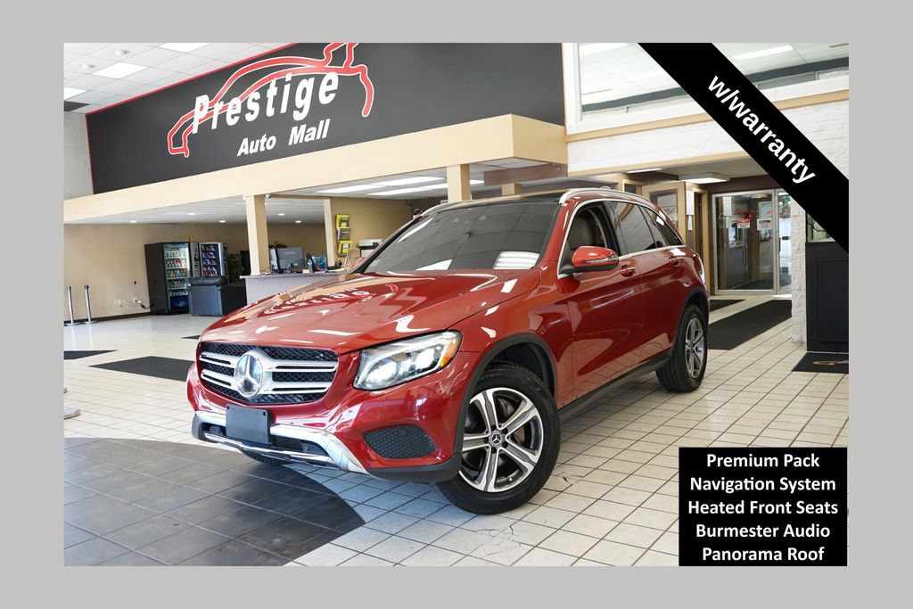 designo Cardinal Red Metallic 2017 Mercedes-Benz GLC SUV / Crossover All-Wheel Drive 9-Speed Automatic