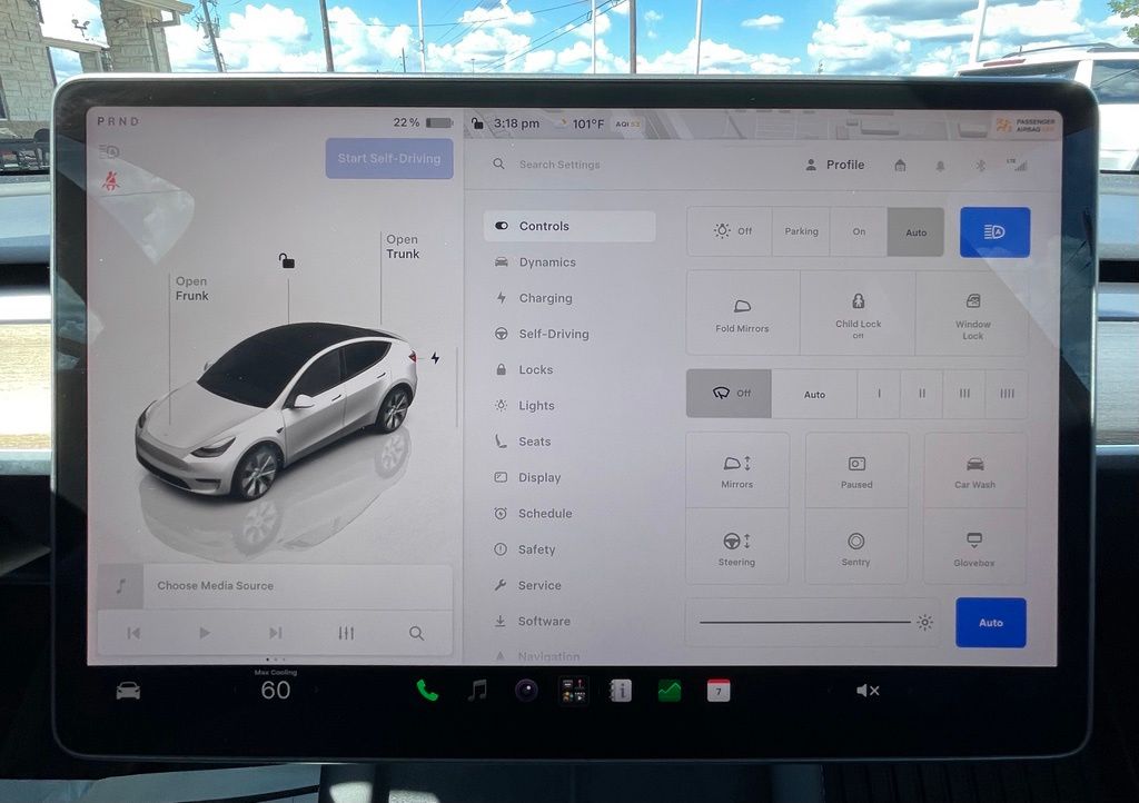 2023 Tesla Model Y Long Range White at River Oaks CDJR